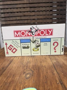 NOS Vintage 1985 Monopoly komplettes klassisches Brettspiel Parker Brothers neu versiegelt - Bild 1 von 7