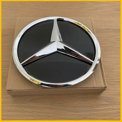 Front Chrome Grill 3D Star Emblem Fit For Mercedes Benz C-class W204 C300 GLK350 - Image 1 of 4