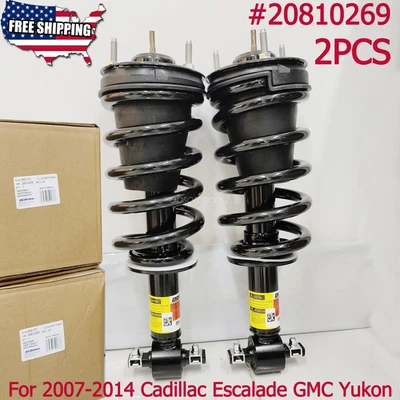 OEM 2x Front Strut Assy Shock For 07-14 Cadillac Escalade GMC Yukon 20810269 - Imagem 1 de 4