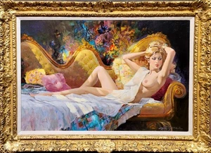Howard Rogers - South Western Beauty - Oil painting - Picture 1 of 10