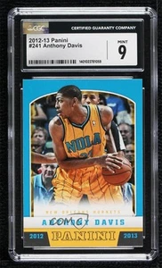 2012-13 Panini Anthony Davis #241 CGC 9 Mint Rookie RC - Picture 1 of 3