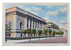 Postal del Museo Metropolitano de Arte de Nueva York 1949 - Imagen 1 de 11