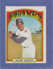 1972 OPC O-Pee-Chee Hank Aaron #299 HOF Atlanta Braves MINT+ (OC) Pack Fresh