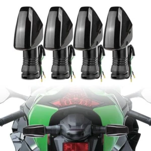 4x Turn Signal Indicator Light For KAWASAKI ZX-6R 10R Z750/ S 1000 KLE500/650 - Picture 1 of 10