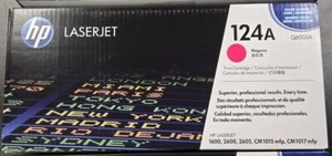 Genuine OEM Sealed HP 124A Magenta Toner Cartridge Q6003A for HP 1600, 2600, etc - Bild 1 von 1