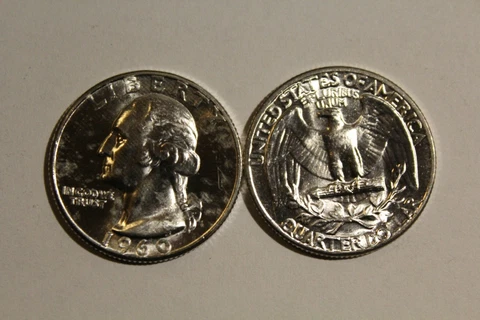 Bu 1960-P George Washington Quarter Cover