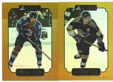 1997-98 Beehive Gold Team #9 Peter Forsberg Oversize Card Colorado Avalanche