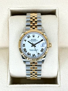 NEW 2025 Rolex Datejust 31mm 278273 Two-Tone Jubilee White Dial - Picture 1 of 10