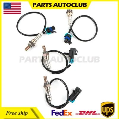 4PCS Oxygen O2 Sensors For 2007 GMC Yukon 5.3L 6.2L Yukon XL 1500 5.3L 6.0L 6.2L Foto 1 de 4