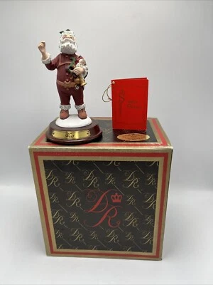 1988 NAST DUNCAN ROYALE HISTORY OF SANTA CLAUS 1st Ed 6.25" MINIATURE COLLECTION - Image 1 of 4