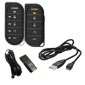 Viper 7857V 2-Way LED Remote 7656V1-Way Plus +6867T DS4 Control w/ USB Wire - Picture 1 of 1