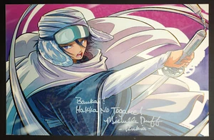 Póster firmado con autógrafo Bleach Rukia Bankai Hakka no Togame Michelle Ruff 11x17 - Imagen 1 de 23