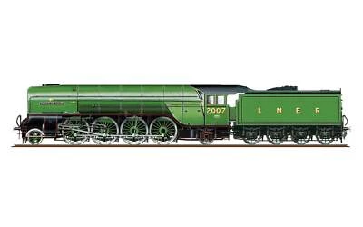 Hornby R3983 OO Gauge LNER, P2 Class, 2-8-2, 2007 ‘Prince of Wales’ - Era 11 - Image 1 of 2