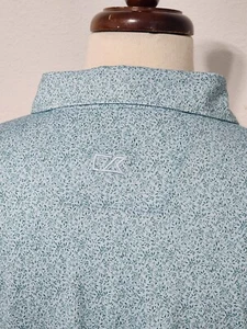 Cutter Buck Flower Print Shirt Men Size XL - Picture 1 of 14