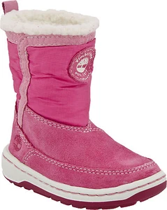TIMBERLAND 9095R PULL-ON BOOT Jr's (M) Pink/White Suede/Synthetic Pull On Boots - Bild 1 von 7