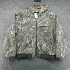 Abercrombie & Fitch Jacke Herren XL Woodland Camo Sherpa gefüttert Camouflage Jagd - Bild 1 von 17