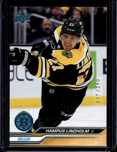 2023-24 Upper Deck Series 1 Deluxe /250 HAMPUS LINDHOLM #13