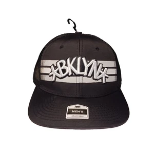 Brooklyn Nets Hat Cap Mens Adjustable Snapback Trucker Black NBA Fan Favorite - Picture 1 of 9