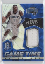 2015-16 Panini Spectra Game Time Materials Silver Prizm /49 Victor Oladipo #6