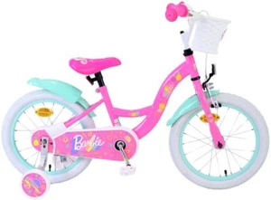 16 Zoll Kinder Mädchen Fahrrad Mädchenfahrrad Rad Bike Kinderfahrrad Barbie Pink - Bild 1 von 10