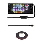 LED-Pixel-Panel, Flexibles USB 5V-LED-Modul, RGB-Lauftext-Animationsanzeige9718