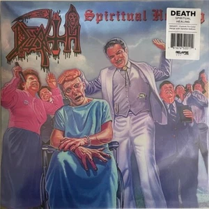 Death - Spiritual Healing LP Foil Cover - Colored Vinyl Album - NEW METAL RECORD - Picture 1 of 2