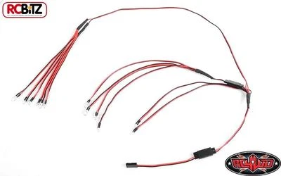 12 LED Basic Lighting System For RC4WD Toyota Land Cruiser Body FJ40 Z-E0071 - Image 1 of 4