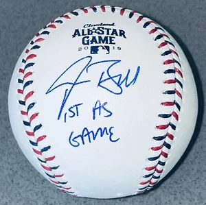 Josh Bell 2019 signed “1st All-Star Game” autographed MLB auto baseball JSA COA - Picture 1 of 3