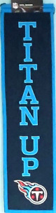 Tennessee Titans Wool Slogan Banner "Titan Up" 8 in x 32 in - Fanatics