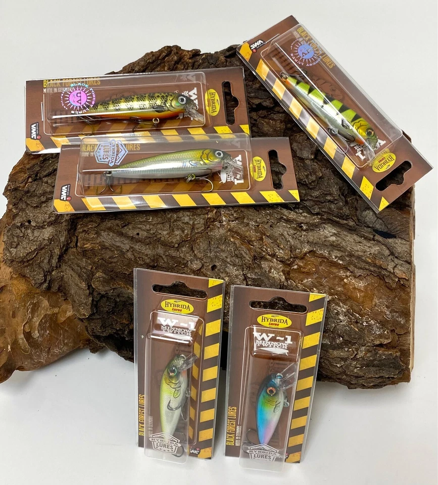 Hybrida W1 Minnow Twitch 70mm 8g Suspending Twitchbait Hardbait Wobbler Köder - Bild 1 von 1