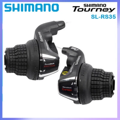 SHIMANO TOURNEY SL RS35 Twist Grip Shifter Shift Lever 3x7 3x6 Speed MTB Bicycle - Image 1 of 4