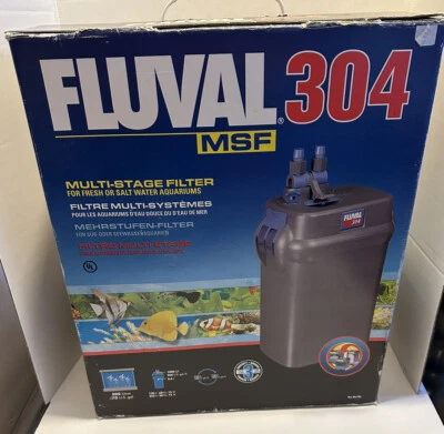 Fluval Multi Stage Filter 304 Filter Genuine For 70 Gallon Tank New Old Stock - Image 1 of 4