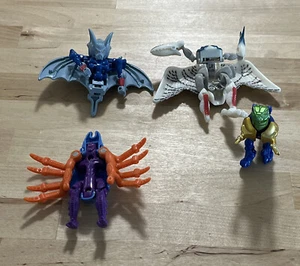 Transformers Beast Wars Hasbro Takara 1995 - 98 LOT Bat  spider 4" - Picture 1 of 7