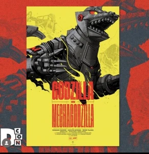 Mondo Toho Godzilla VS MECHAGODZILLA (English Variant) Poster LE 100 - Picture 1 of 3