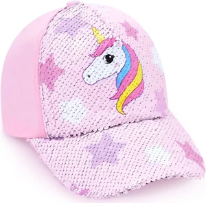 Kids Baseball Hat Unicorn Girls Baseball Cap Toddler Trucker Hat Girls Hats for - Picture 1 of 11