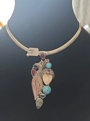 Gargantilla y colgante 925 Milor Foto 1 de 4