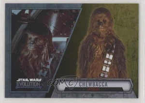 2016 Topps Star Wars Evolution Gold /50 Chewbacca Smuggler #56 2k3 - Picture 1 of 3