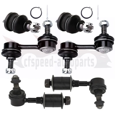 6x Barra estabilizadora de rótulas inferiores delanteras para Nissan Altima 1998-2001 Foto 1 de 4