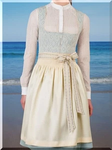 💎 Dirndl von Krüger Araminta traumhaftes Blau Midi 60 cm NEU/OVP - Bild 1 von 2