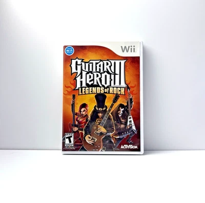 Guitar Hero III: Legends of Rock Nintendo Wii CIB Complete Refurbished & Tested - Image 1 of 4