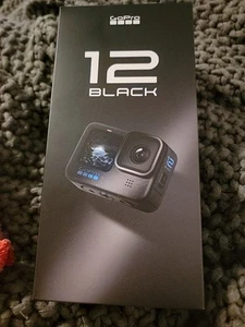 GoPro HERO12 Black 27 MP Waterproof 5.3K Camera Camcorder NEW SEALED - Picture 1 of 6