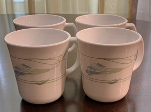Vintage Corning Corelle Blau Kranz Kaffee Tee Tassen Tassen - Bild 1 von 15