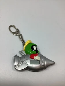 Vintage Marvin The Martian Schlüsselanhänger Uhr 1998 Warners Bros. funktioniert nicht - Bild 1 von 3