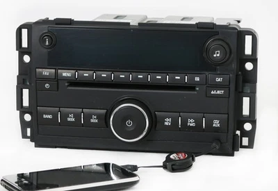 Chevy Traverse Enclave 10-15 Radio AMFM CD w USB Aux Input UUI 20935119 UNLOCKED - Image 1 of 4