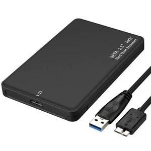 HDD Extérieur USB 3.0 Disque Dur 500GB Portable Voyage Slim Ordinateur Mac - Afbeelding 1 van 4