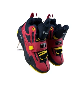Polo Sport Ralph Lauren PS100 SK HTL Strap Red Sneakers Youth Boys Size 6 NEW - Picture 1 of 7