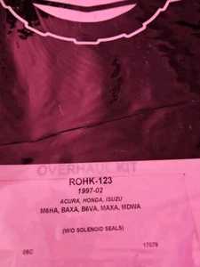 Raybestos Honda Isuzu Overhaul Kit BAXA, MAXA, MDWA, B6VA 97-02 - Picture 1 of 8