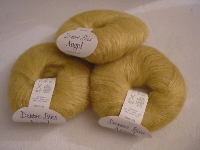3x Debbie  Bliss Angel 041 Citrus 🐛 75g (1) - Bild 1 von 4