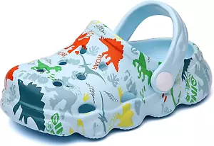 Kids Cute Clogs Cartoon Garden Shoes Boys Girls Slides Slippers ... - Picture 1 of 11