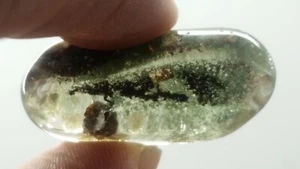 QUARTZ RUTILE - EXTRA - pierre roulee mineraux lithotherapie collection reiki - Picture 1 of 3